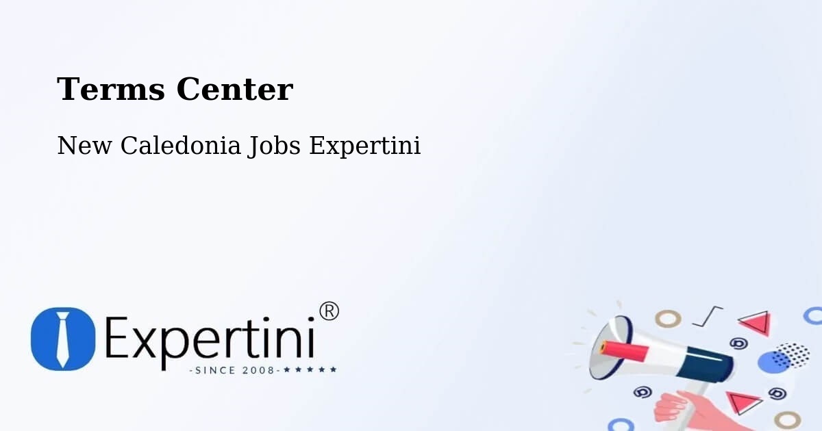 Terms of Service – Ouara - New Caledonia Jobs Expertini
